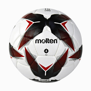 Molten 摩腾 足球4号F4R2810手缝比赛训练用球PU带颗粒表皮通用