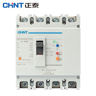 正泰（CHNT）NM1LE-250S/4300A 200A 塑壳漏电断路器 三相四线漏电保护器 4P
