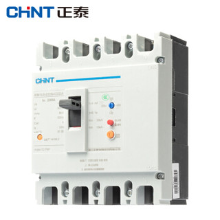 正泰（CHNT）NM1LE-250S/4300A 200A 塑壳漏电断路器 三相四线漏电保护器 4P