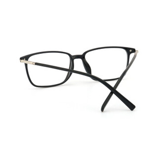 CHARMANT/夏蒙眼镜框 GA系列男款黑色全框经典近视眼镜男士光学眼镜架 GA38048 BK1 531mm
