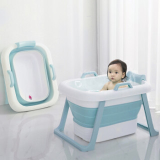 商品雅高 大号婴儿洗澡盆 儿童可折叠浴桶 可游泳宝宝浴盆 新生儿用品