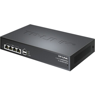TPLINK TL-NVR6104PX硬盘录像机H.265 300万像素6路监控4路poe供电 不带硬盘