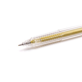 韩国东亚（DONG-A）0.7mm闪光笔彩色中性笔手账水笔 MyMetal DIY金属笔贺卡笔珠光笔 金色单支/装