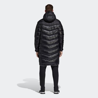 adidas 阿迪达斯 男士冬季创造者足球运动羽绒服 CZ3972 黑色 2XL