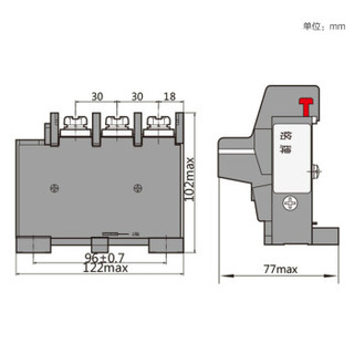 正泰（CHNT）JR36-160   85A 过载保护220v 热保护继电器 热过载继电器 /个 可定制