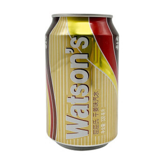 Watsons 屈臣氏 苏打汽水 碳酸饮料 六种口味各一瓶 330ml*6罐