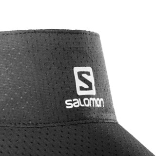 萨洛蒙 Salomon 男女款户外跑步轻便运动帽 XA VISOR 黑色 L39305500OSFA
