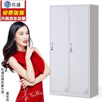 佐盛 更衣柜员工柜储物柜铁皮柜存包柜鞋柜碗柜二门更衣柜