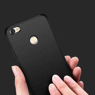 KOLA 红米Note5A手机壳 微砂硅胶软壳保护套 适用于小米红米Note5A 高配版 黑色