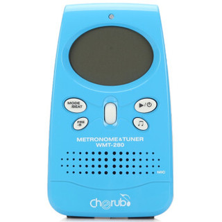 cherub WMT-280通用电子钢琴古筝架子鼓吉他节拍器 蓝色