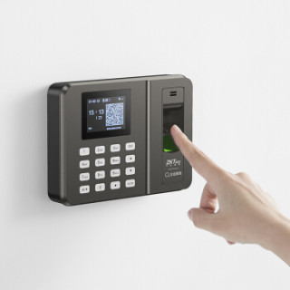 企业微信 中控指纹打卡机云考勤机 多地多店签到自动生成报表wx3960