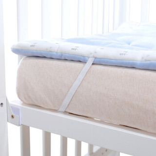 象宝宝(elepbaby)婴儿褥子幼儿园床垫褥 宝宝床垫婴儿床 床褥125X65CM欢乐时光