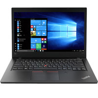 ThinkPad 思考本 L系列 L480 14英寸 笔记本电脑 酷睿i7-8550U 8GB 512GB SSD R530 黑色