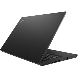 ThinkPad 思考本 L系列 L480 14英寸 笔记本电脑 酷睿i7-8550U 8GB 512GB SSD R530 黑色