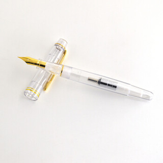 YONGSHENG 永生 钢笔 659 透明 0.5mm+0.38mm 单支装