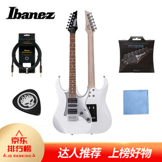 IBANEZ 依班娜 GRG150P电吉他 WH白色 专业小双摇 24品 电吉他