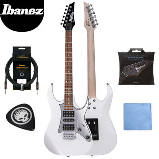 IBANEZ 依班娜 GRG150P电吉他 WH白色 专业小双摇 24品 电吉他
