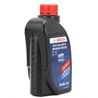 博世(BOSCH)DOT4 plus升级版刹车油 制动液 塑料桶装 通用型(干沸点265℃/湿沸点170℃) 两升