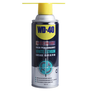 WD-40 白锂润滑剂 轴承链条轨道润滑防锈剂 铰链转轴齿轮润滑剂 360ml 防锈剂20ml 套装