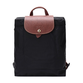 LONGCHAMP 珑骧 Le Pliage系列 Le Pliage系列 	拉链女款尼龙可折叠双肩包 1699089001 黑色 小号