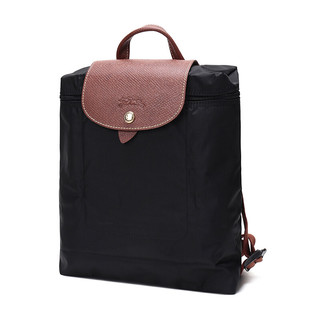 LONGCHAMP 珑骧 Le Pliage系列 Le Pliage系列 	拉链女款尼龙可折叠双肩包 1699089001 黑色 小号