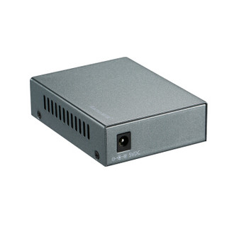 绿巨能（llano）光纤收发器 千兆单模单纤光纤自适应收发器 光电转换器 网络监控SC接口 B端/5V1A (单只装)