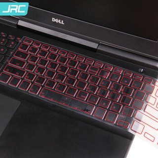 戴尔(DELL)游匣笔记本G7/G5/G3 Pro(Ins15/17PR)新飞匣15(INS15-7566)-15.6英寸红色边框键盘保护膜(非原装)