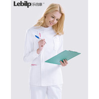 乐倍康（Lebilp）白大褂长短袖男女医生服实验服护士服医院工作服 女款长袖 L