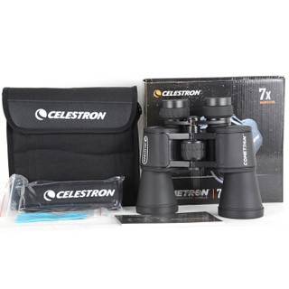 CELESTRON 星特朗 慧眼7X50高倍高清 非红外夜视 观景观星户外1000成人双筒望远镜