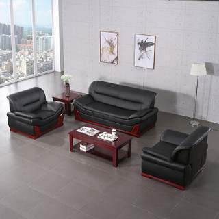 ZHONGWEI 中伟 办公沙发组合沙发接待沙发商务沙发3+1+1+大茶几