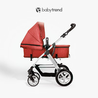 美国Babytrend婴儿推车可坐可躺轻便折叠高景观伞车新生双向避震
