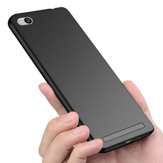 KOLA 红米5A手机壳 微砂硅胶软壳保护套 适用于小米手机红米5A 黑色