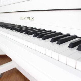 星海钢琴 海资曼HEITZMAN 123DJ白色 立式钢琴 白色亮光