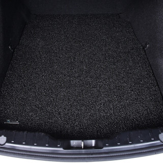 yuma 御马 汽车丝圈后备箱垫适用于宝马3系5系加长奔驰GLC奥迪A4L别克雷克萨斯 专车定制 君御系列 黑色