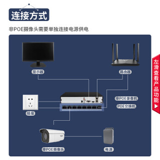 海康威视摄像头 400万网络高清监控摄像头 红外50米 星光级 非POE 4MM焦距 DS-2CD3T46FDWDV2-I5