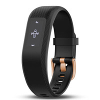 佳明（GARMIN）vivosmart3 黑色手环 S/M码标准 智能运动手环 户外心率男女跑步手环 防水触摸运动健康手环