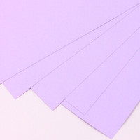 晨好（ch）230克A4彩色卡纸 硬卡纸 手工纸 黑白卡纸绘画封面纸 浅紫色 100张/包