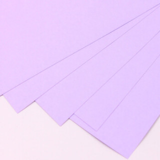 晨好ch230克a4彩色卡纸硬卡纸手工纸黑白卡纸绘画封面纸浅紫色100张包
