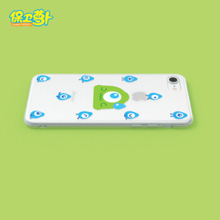 伟吉 保卫萝卜iPhone8透明手机壳 苹果8透明手机壳 保卫萝卜卡通人物-绿丁雨滴
