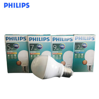 飞利浦PHILIPS 经济型LED球泡 13W E27 3000K A60 12只装 可订制