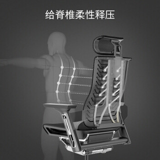 西昊/SIHOO 人体工学电脑椅子 办公椅 老板椅 家用座椅电竞椅分压式支撑转椅