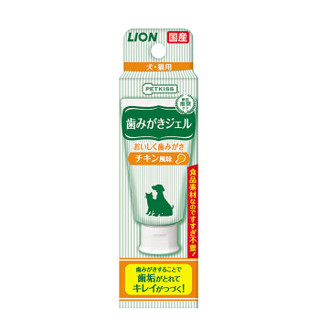 LION 狮王 艾宠 狮王（Lion ）艾宠宠物 刷牙啫喱40g 鸡肉香（日本进口）