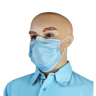 谋福CNMF 透明防雾口罩 酒店餐饮口罩 卫生食品厨师口罩 厨房口罩（标准款10只装）（附赠口罩10个） 8001C