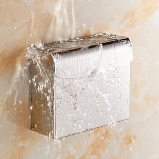 菲尔特（Fürth）不锈钢纸巾盒 厕纸盒 方形纸巾架k30