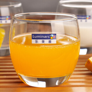 乐美雅 Luminarc 萨通创意水杯 无铅玻璃茶杯果汁饮料啤酒杯 320ml 6只装 G1694