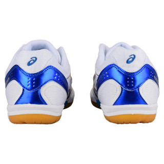 ASICS亚瑟士 乒乓球鞋男款 专业级爱世克斯兵乓球运动鞋训练鞋 TPA327 白蓝色 41.5