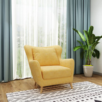 左右 布艺沙发 北欧小户型组合沙发  现代全实木客厅整装极简式沙发椅 DZY6020