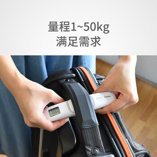 多利科（Dretec）日本进口 弹簧秤便携手提秤行李秤50kg挂钩称电子秤 LS-200