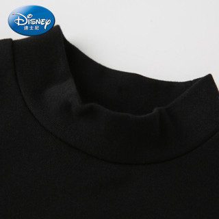 迪士尼 Disney 童装男童中小童针织打底衫毛衣毛衫宝宝可爱衣服2019秋 DA932DE01 碳黑 140