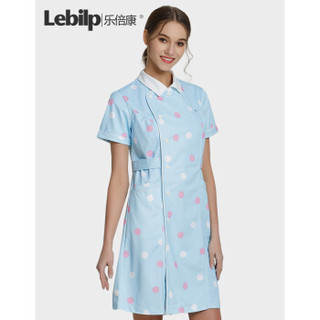 乐倍康（Lebilp）护士服修身护士裙分体护士上衣工作服 短袖裙装 M